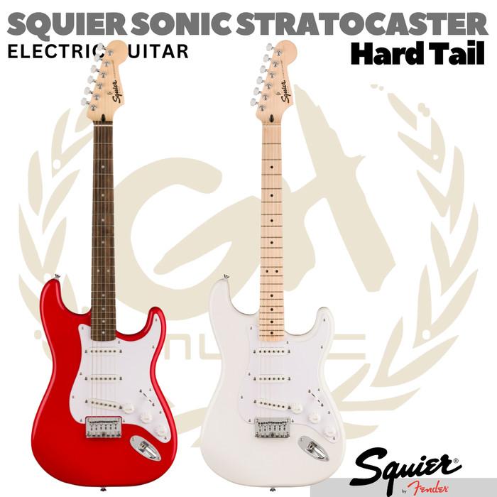 SQUIER SONIC STRATOCASTER SSS HT Electric Guitar | Gitar Elektrik - TORINO RED