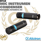 ALCTRON MT68 CONDENSER INSTRUMENT MICROPHONE - Mic Instrumen Condenser