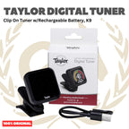 Taylor Digital Tuner w/Rechargeable Battery, K9 - Tuner Gitar Bass