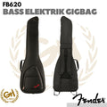 Fender FB620 Electric Bass Guitar Gig Bag - Gig Bag Bass Elektrik