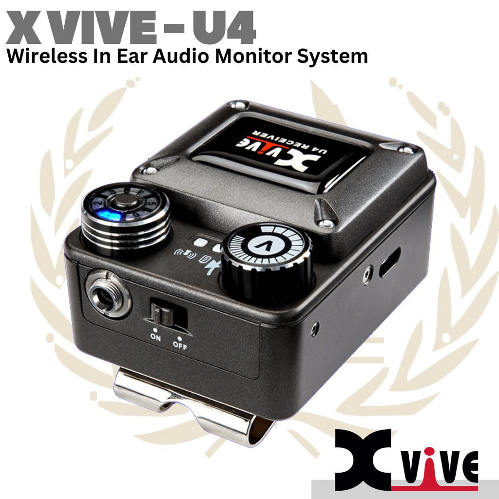XVIVE U4 In Ear Audio Monitor Wireless System