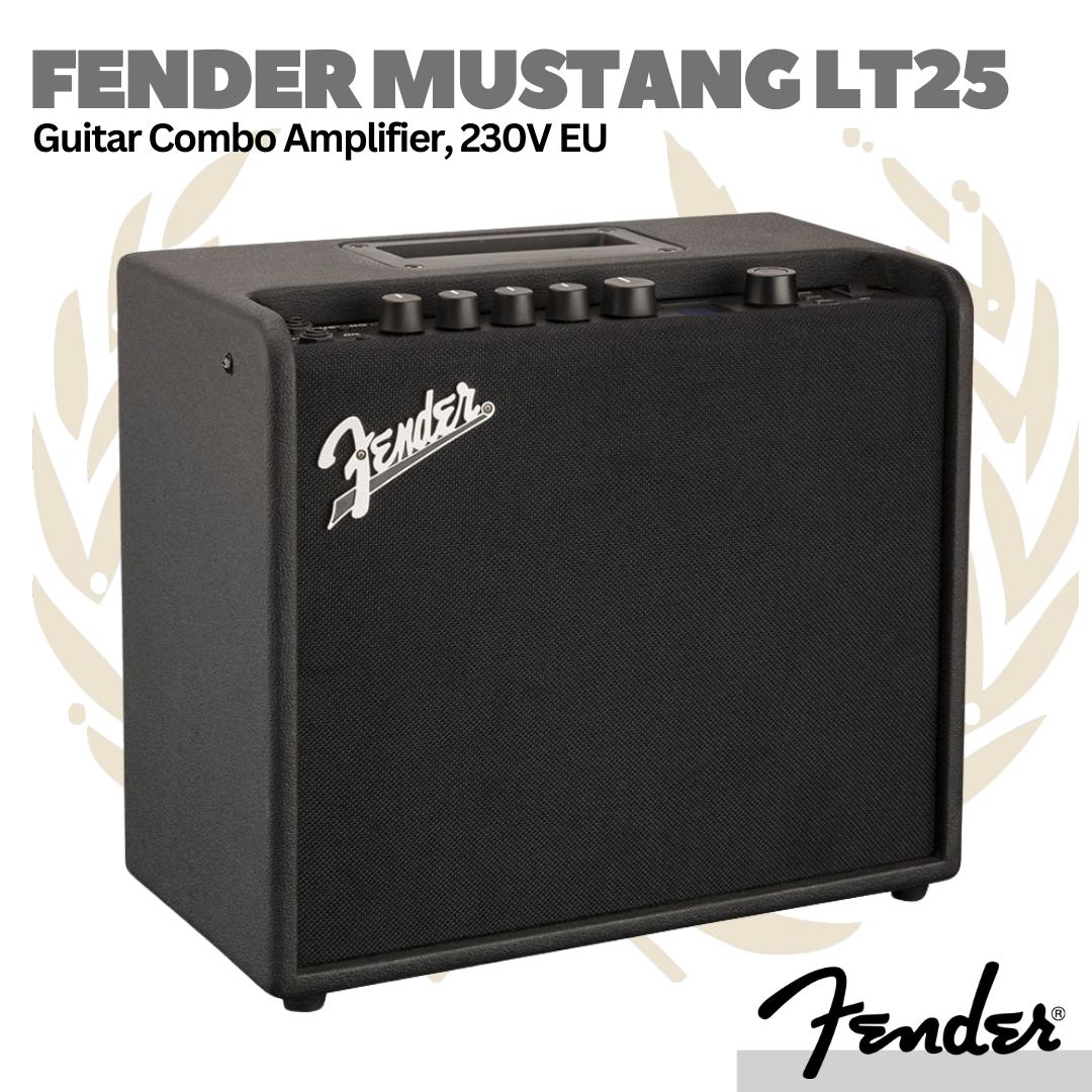 Fender Mustang LT25 Guitar Combo Amplifier - Ampli Speaker Gitar