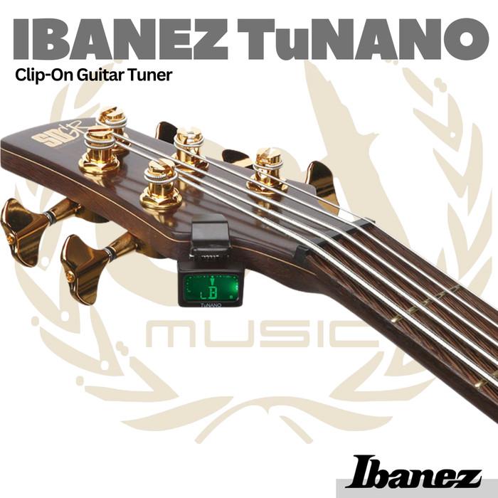 Ibanez TuNANO Clip-On Guitar Tuner - Gitar Bass