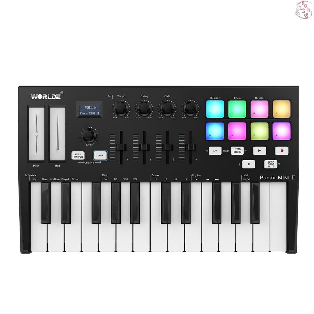 WORLDE PANDA MINI 25 KEYS MIDI CONTROLLER