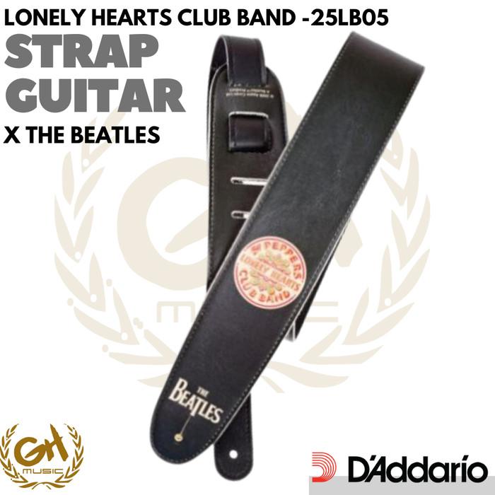 D'ADDARIO X THE BEATLES VEGAN FRIENDLY GUITAR STRAP - STRAP GITAR