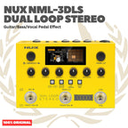 NUX NML-3DLS Dual Loop Stereo Guitar Bass Vocal Pedal Effect - Efek Pedal Gitar Bass Vokal Original Asli