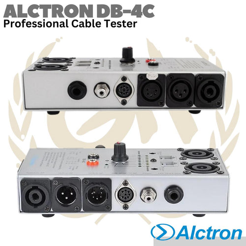 ALCTRON DB4C multi audio cable tester TRS XLR RCA | Alat Tes Cek Kabel
