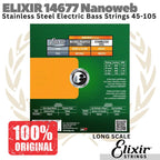 ELIXIR 14677 Nanoweb Long Scale Electric Bass Strings 45-105 | Senar