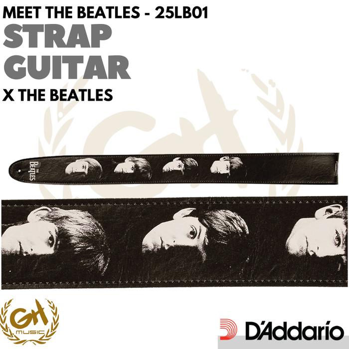 D'ADDARIO X THE BEATLES VEGAN FRIENDLY GUITAR STRAP - STRAP GITAR