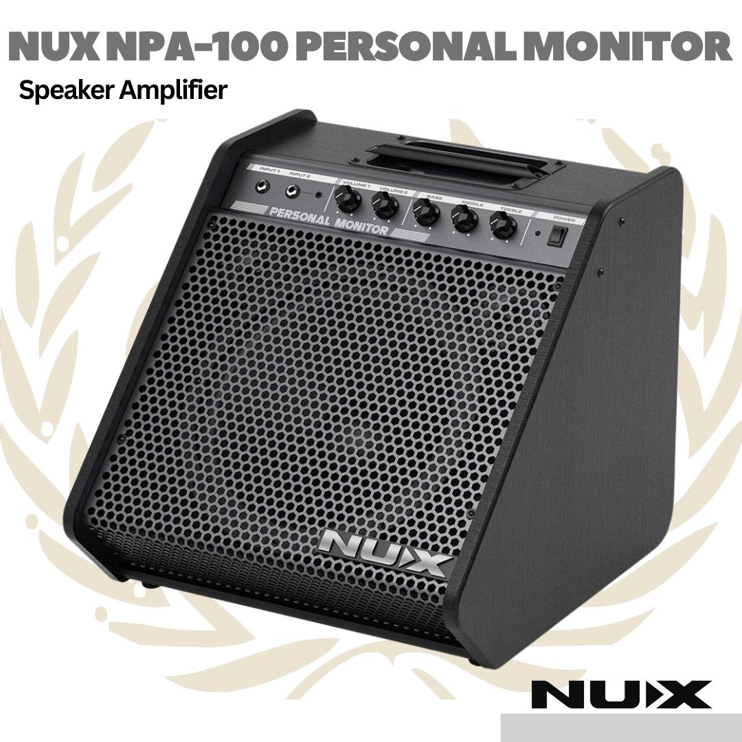 Nux NPA-100 Personal Monitor Amplifier - Speaker Amplifier Spiker Aktif | NPA100