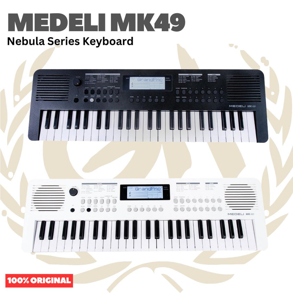 MEDELI MK49 49-Keys Nebula Series Keyboard Portable - MK-49 Keyboard Original Asli