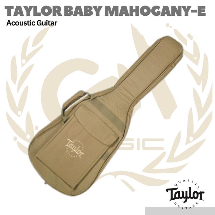 Taylor Baby Mahogany-e Acoustic Guitar + Bag - Gitar Akustik