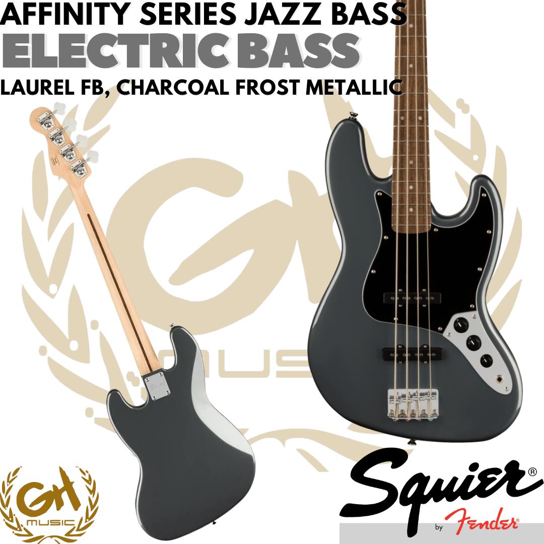 Squier Affinity Series Jazz Bass Guitar, Laurel FB - Bass Elektrik