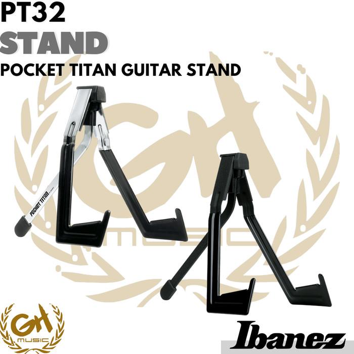 Ibanez PT32 Pocket Titan Guitar Stand - STAND GITAR PORTABLE
