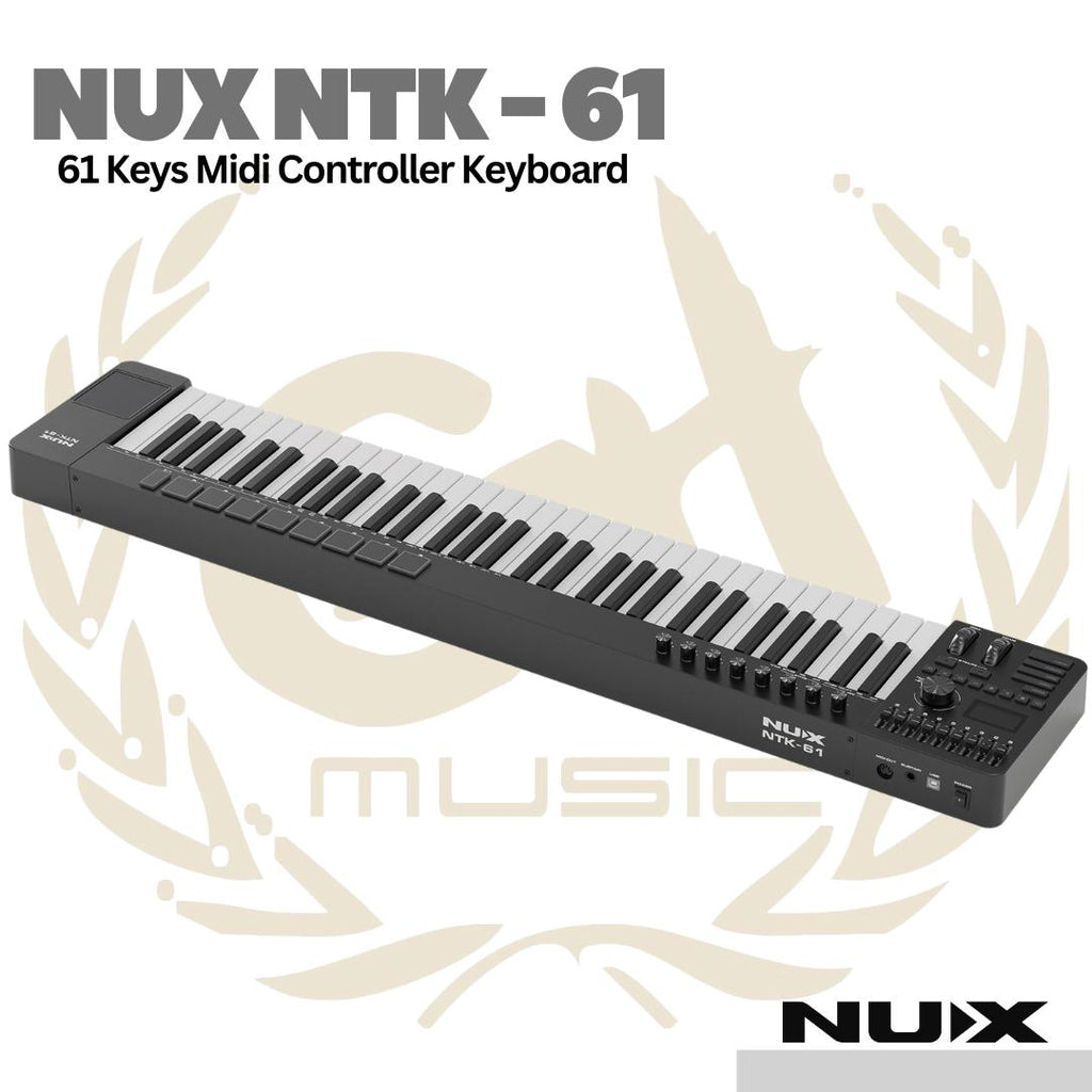 Nux NTK-61 Midi Keyboard Controller 61 Keys - Keyboard