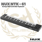 Nux NTK-61 Midi Keyboard Controller 61 Keys - Keyboard