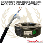 SREXACT XLR / Balance / Microphone Cable | Kabel Mic Meteran