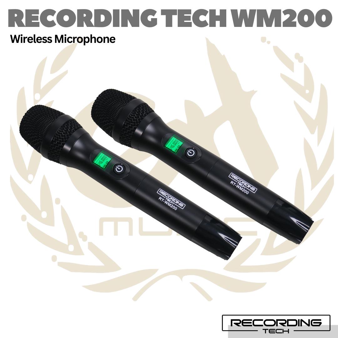 Recording Tech WM200 2ch Wireless Microphone