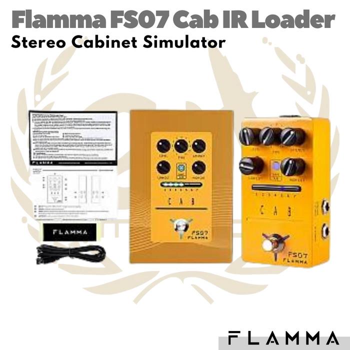 FLAMMA FS07 Cab IR Loader Guitar Pedal | Cabinet Simulator Efek Gitar