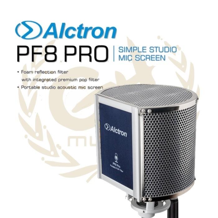 ALCTRON PF8 PRO PROFESSIONAL VOCAL BOOTH WITH POP FILTER