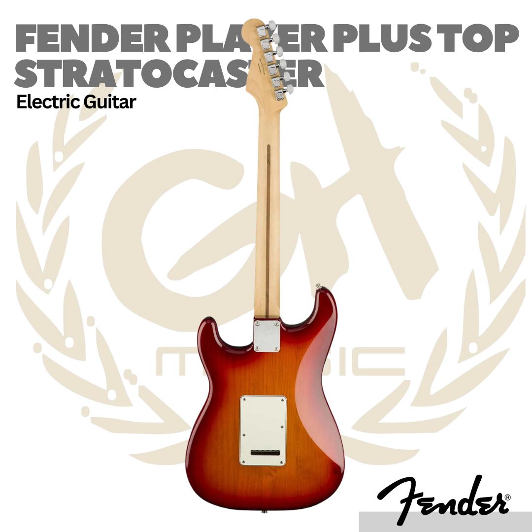 Fender Player Plus Top Stratocaster Electric Guitar - Gitar Elektrik