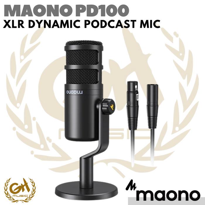PAKET PODCAST 1 ORANG, SOUND CARD MAONO E2 + PD100 | COVER LIVE STREAMING GAMING
