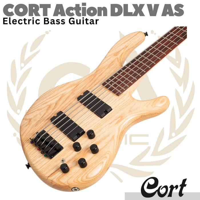 CORT Action DLX V AS 5 Strings Electric Bass | Listrik Elektrik D-LX