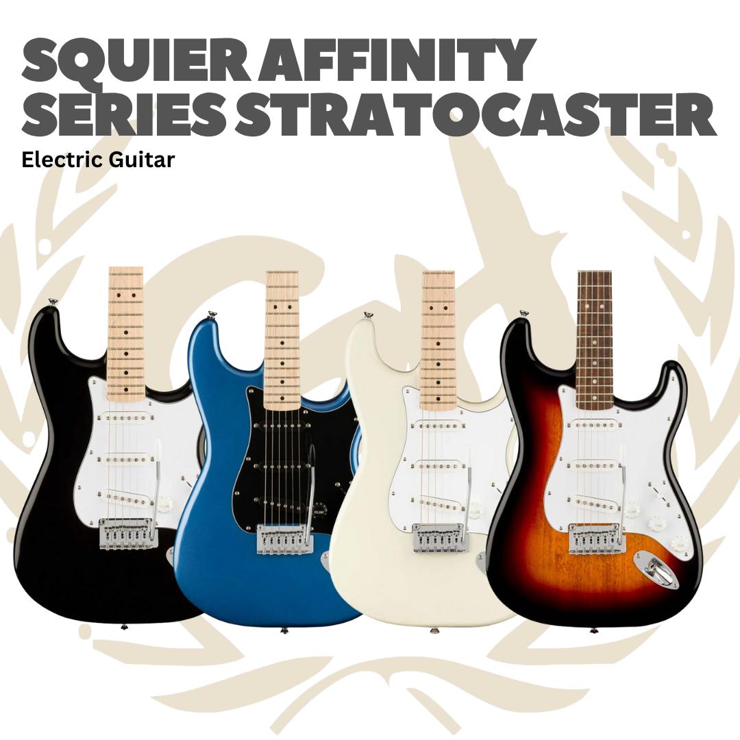 SQUIER AFFINITY SERIES STRATOCASTER ELECTRIC GUITAR - GITAR LISTRIK ELEKTRIK ORIGINAL