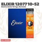 ELIXIR 12077 Nanoweb Electric Guitar Strings 10-52 | Senar Gitar