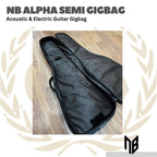 NB Alpha Electric Guitar Semi Gigbag - Tas Gitar Elektrik Semi Gigbag