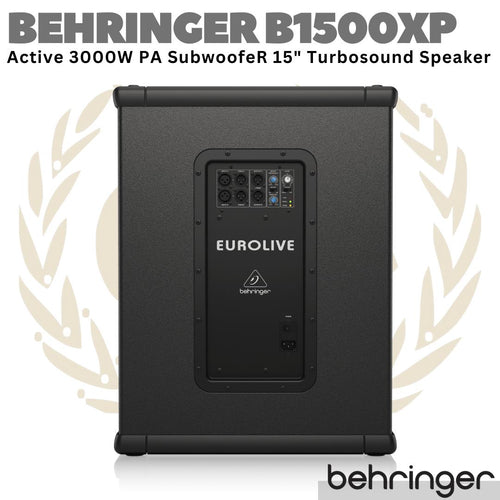 BEHRINGER EUROLIVE B1500XP Active 15" 3000W PA Subwoofer | Sub Aktif