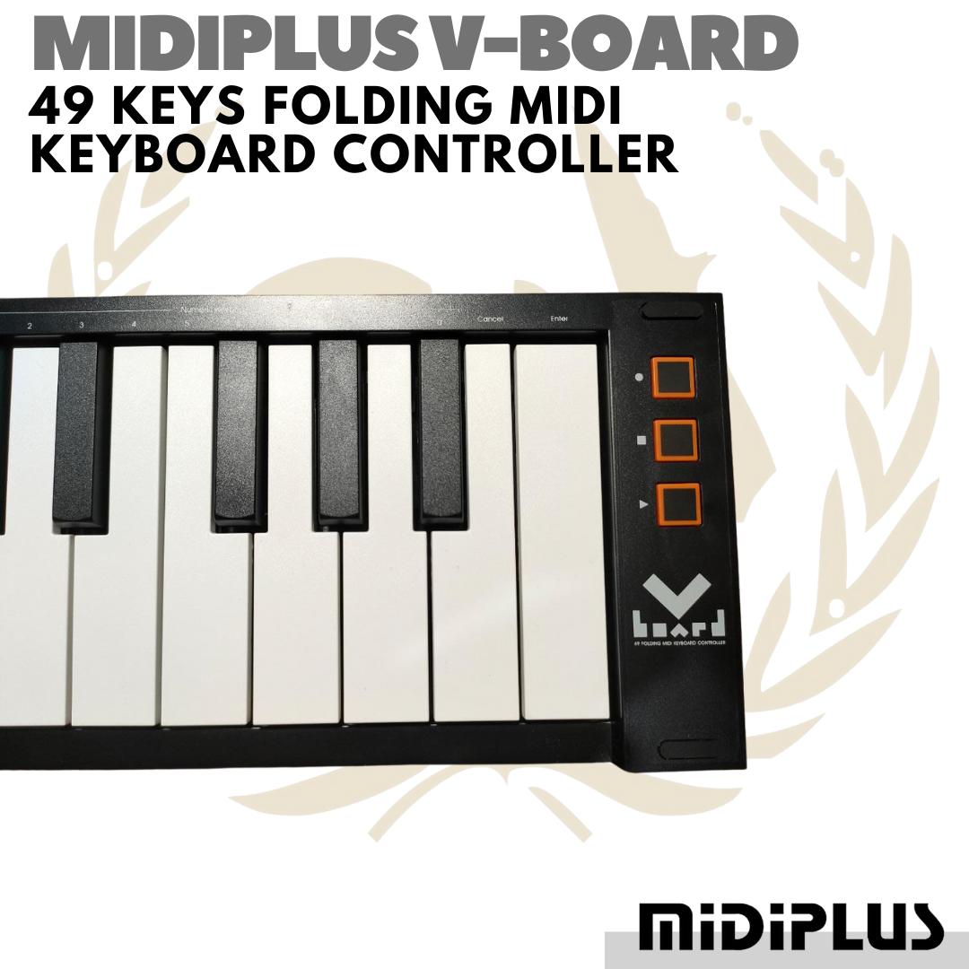 MIDIPLUS V BOARD 49 Bluetooth Midi Controller Portable Lipat | VBOARD