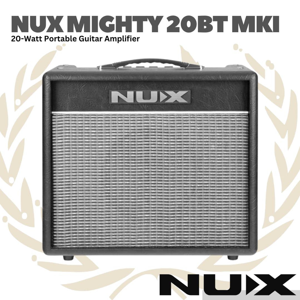 Nux Mighty 20BT MKI & MKII 20W Modeling Guitar Amplifier - Ampli Gitar