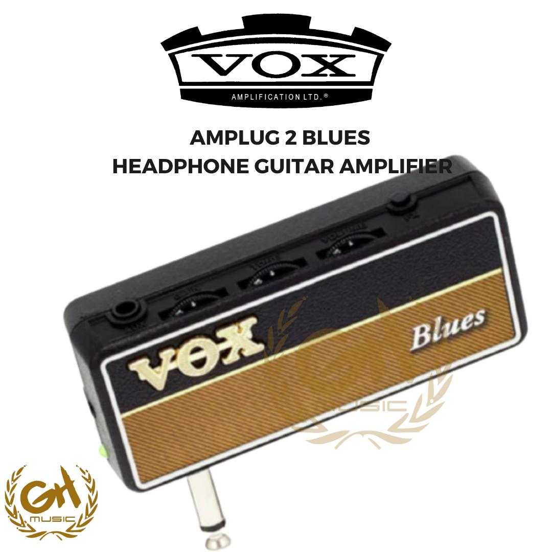 VOX AP2BL AMPLUG 2 BLUES HEADPHONE GUITAR AMPLIFIER