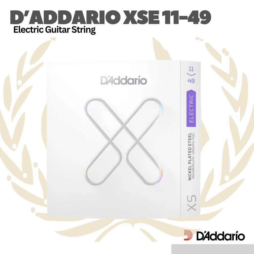 D'addario XSE1149 Electric Guitar String - Senar Gitar Elektrik 11-49