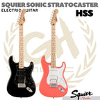 SQUIER SONIC STRATOCASTER HSS Electric Guitar | Gitar Listrik Elektrik - TAHITIAN CORAL