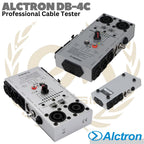 ALCTRON DB4C multi audio cable tester TRS XLR RCA | Alat Tes Cek Kabel