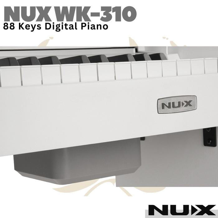 NUX WK310 88 Keys Digital Piano Hammer Action | Keyboard WK-310 - BLACK