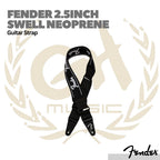 Fender 2.5inch Swell Neoprene Guitar Strap | Strap Gitar Original