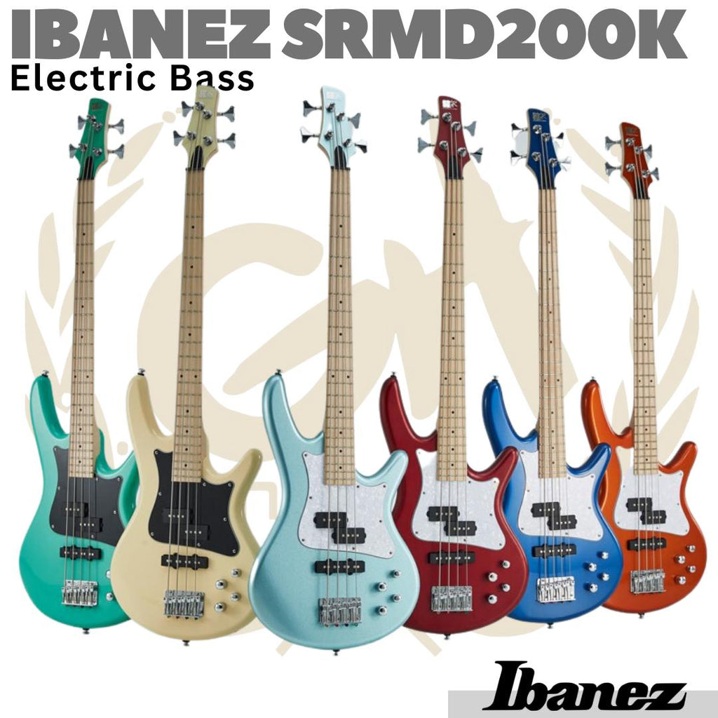 IBANEZ SRMD200K Electric Bass Guitar | Elektrik