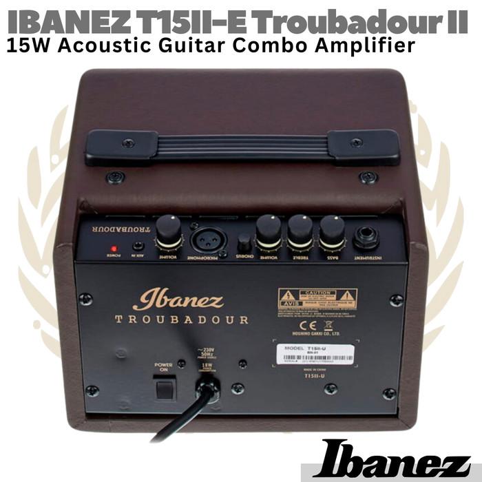 IBANEZ T15II-E Troubadour II 15W Acoustic Guitar Amplifier | Akustik