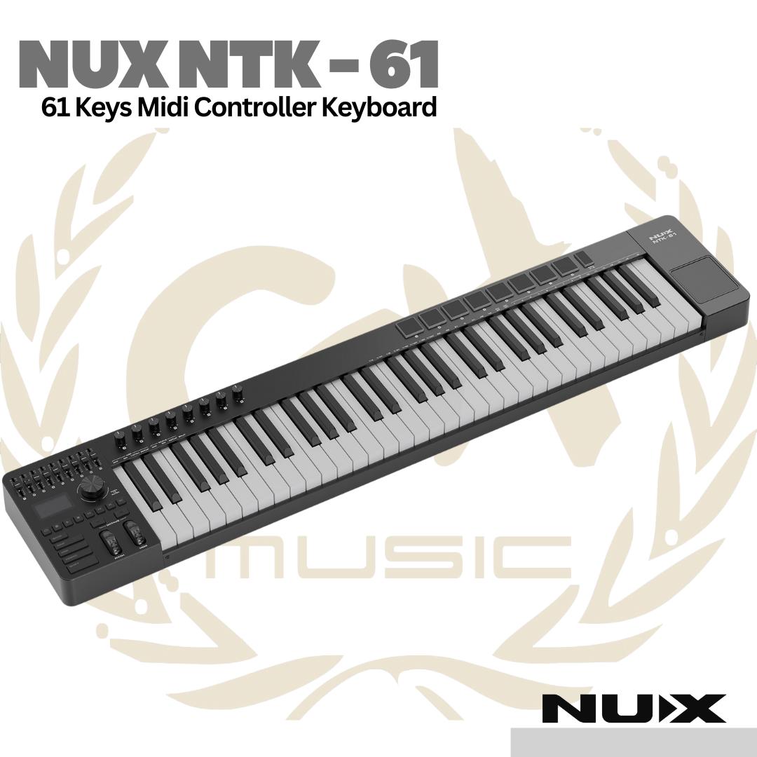 Nux NTK-61 Midi Keyboard Controller 61 Keys - Keyboard