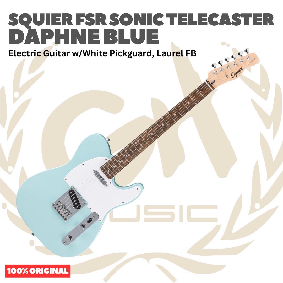 SQUIER FSR SONIC Telecaster Electric Guitar | Gitar Elektrik Listrik