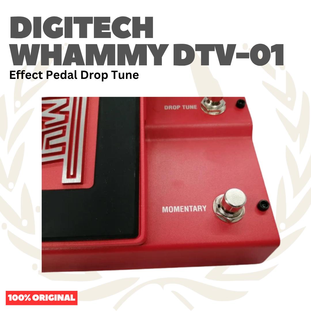 DIGITECH WHAMMY DTV-01 Classic Pitch Shifting Pedal With Drop & Raised Tuning Effect Pedal for Bass Guitar - Efek Pedal Gitar Bass