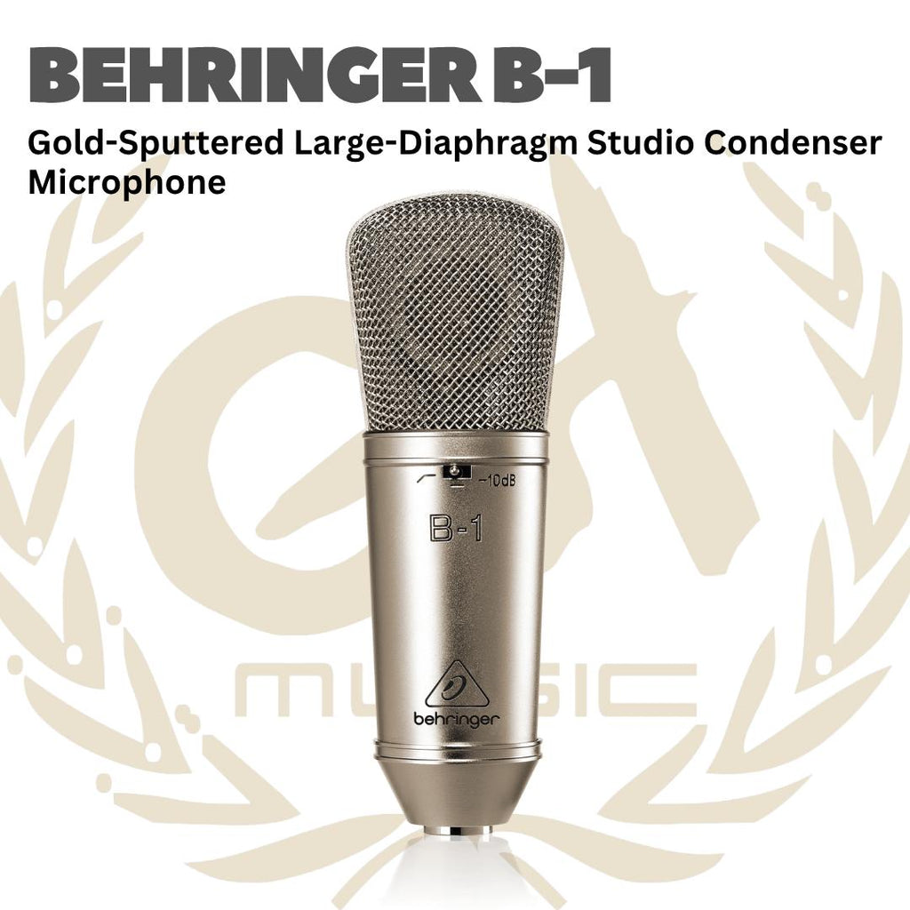 Behringer B1 | B-1 Large Diaphragm Condenser Microphone - Mic Kondenser Studio Original