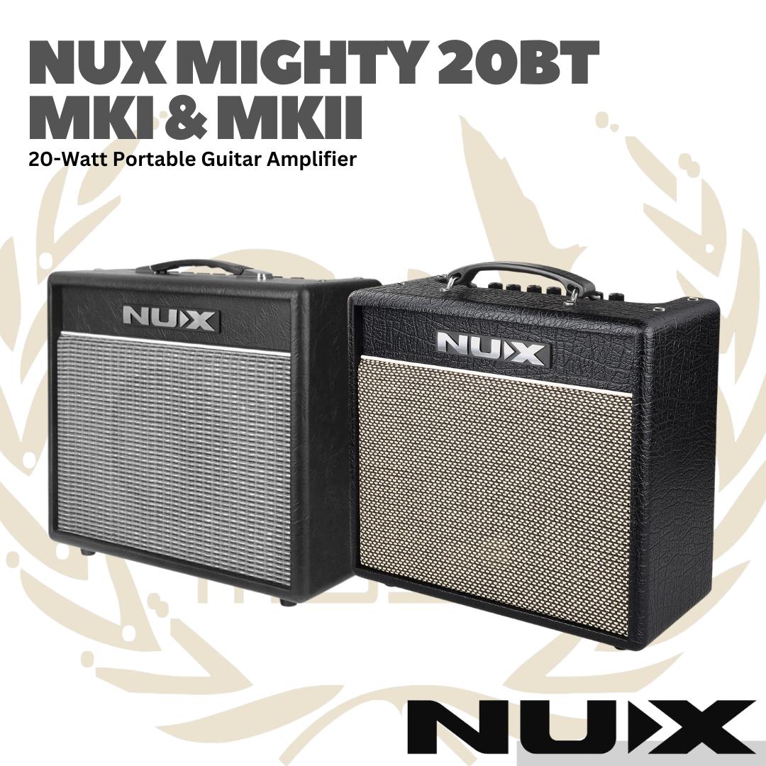 Nux Mighty 20BT MKI & MKII 20W Modeling Guitar Amplifier - Ampli Gitar