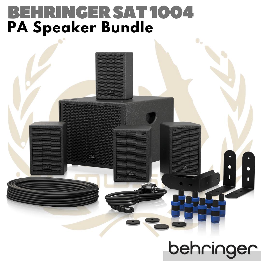 BEHRINGER SAT1004 Bundle PA Speaker | Kafe Karaoke Multimedia SAT 1004