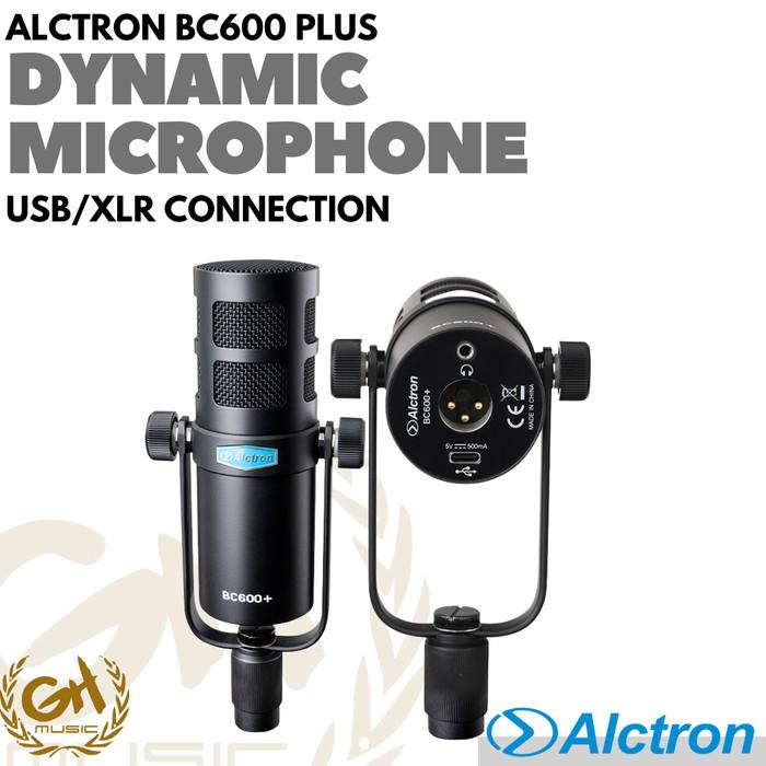 PAKET Alctron BC600 + Plus Dynamic USB/XLR + ARM STAND - KABEL XLR