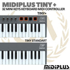 MIDIPLUS TINY+ 32 Mini Keys Keyboard Midi Controller | Tiny