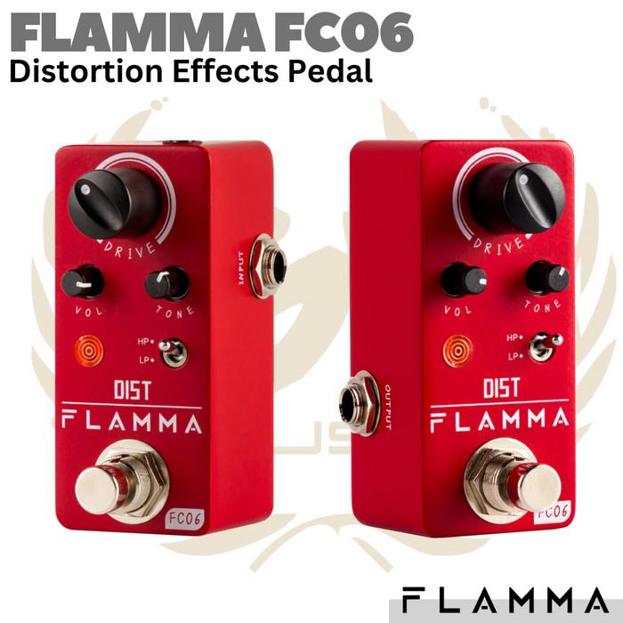 FLAMMA FC06 Distortion Effects Pedal | Efek Gitar Distorsi